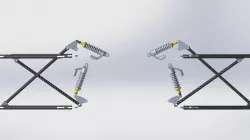 FSAE Suspension model geometry