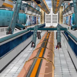 Future Now Train Station 3D model