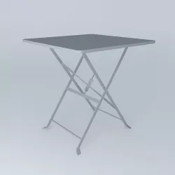 gray table GUINGUETTE houses the world  3D model