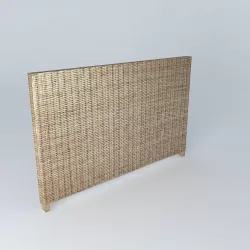 Headboard 160 KEY WEST houses the world 3D model
