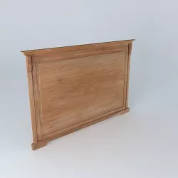 Headboard NATURALISTE 3D model