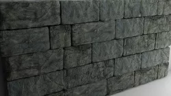 High Poly Natural Stone Wall 3D model