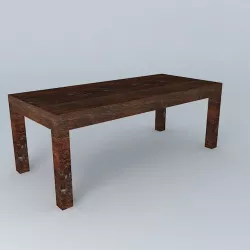 High table BENGALI 3D model