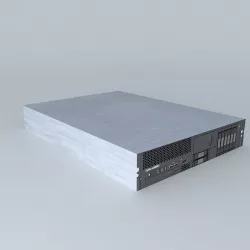IBM 2u Rack Mount Server 3D model