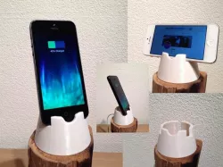 Iphone 4, 4S, 5, 5C and 5S dock / stand