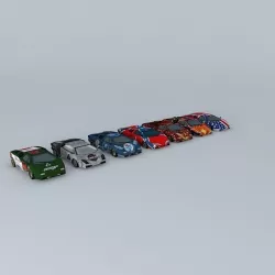lamborgini coleccion 2 Low-poly  3D model