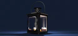 Lamp-candlestick