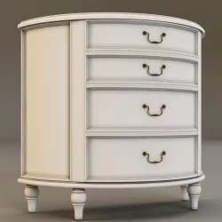 Laura Ashley dresser 3D model