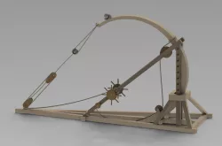 Leonardo Davinci's Catapult