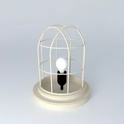 LOUDEAC LAMP houses of the world 3D model