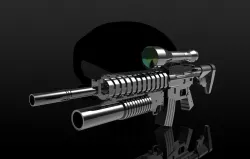 M4 A1 carbine modified