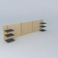 Mandal Headboard 3D model
