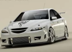 Mazda 6 MPS Tuning 3D model
