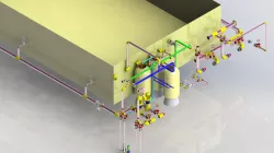 mechanical pump room