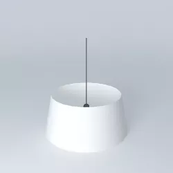 modern chandelier  3D model