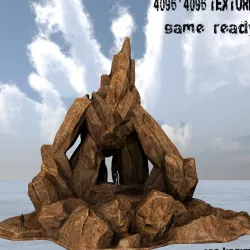 mountain 3D model