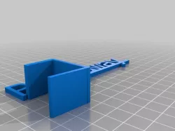 My Customized Shelf-talker left bracket