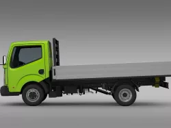 Nissan Atlas Chassi Tipper 2015 3D model