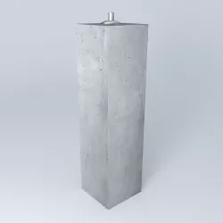 Oil lamp 3D model