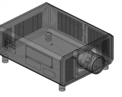 Panasonic model PT-RZ12K 3 chip DLP projector