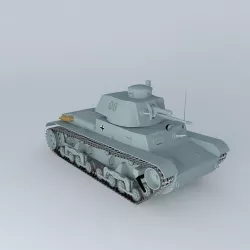 Panzer 35 t 3D model