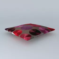 Pastis cushion cover houses the world 3D model