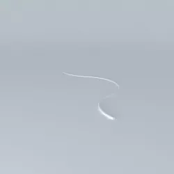 pipe tube shaped 3D model