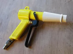 Polystyrene Blower Gun Nozzle Reducer to 25mm v3
