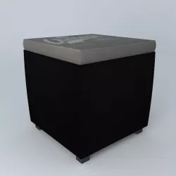 Pouf MIKA 3D model