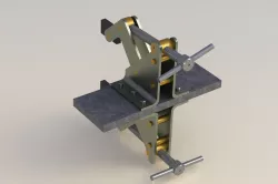 prensa tijera (scissors press)