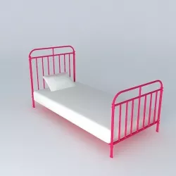 Red Bed NICOLAS 3D model