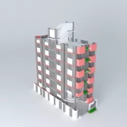 Residence  fans 3D model