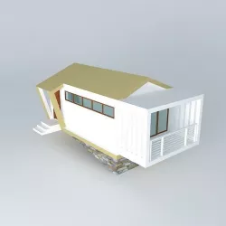 Resort room 3D model