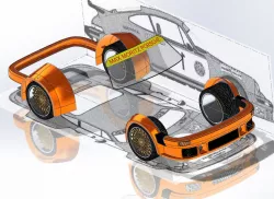Rim front / rear