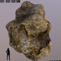 Rock 3D model