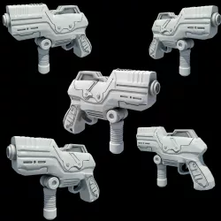 Scifi Concept Gun 3D model
