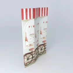 Screen Paris 3D model