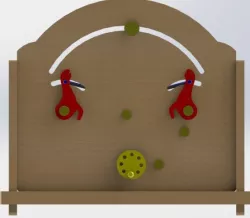 Seal Mechansim - Based on Great Grab Cad Member :        https://grabcad.com/library/seals-playing-with-ball-wooden-toy-1