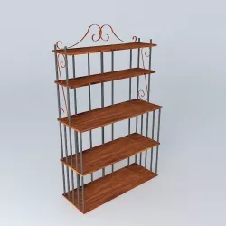 Shelf Luberon houses the world 3D model