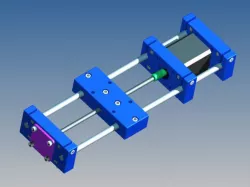 simply printable motorized screw axis for test
