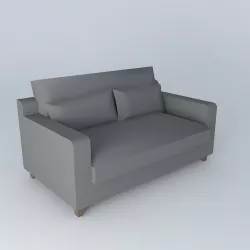 Sofa Slate 3D model