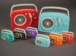 Space Age Radio Trinket
