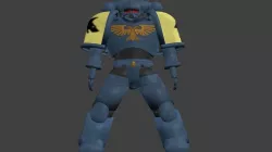SPACE WOLF 3D model