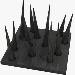 Spike Trap Animated low poly Low-poly  3D model