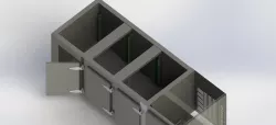 STAINLESS STEEL REFRIGERATED TABLE