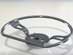 Steering wheel frame 