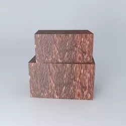 Storage trunks 3D model