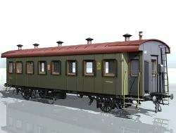 suburban wagon 3D model