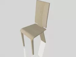 Sudy table and chair 3D model