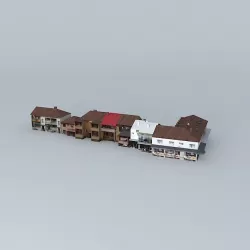 Tajson i PiÅ¡man mahala building 3D model
